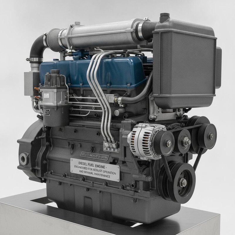 Moteur à combustion interne Système moteur Deutz Moteur diesel Conçu pour un fonctionnement robuste et une maintenance minimale